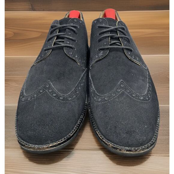 Cole Haan C12470 Black Grand OS Wingtip Oxford Shoes Men Size 10 Fast Shipping main image 5